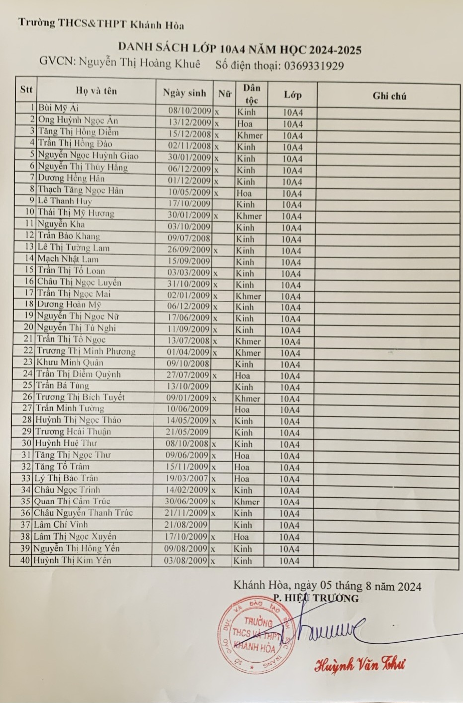 Lop 10A4