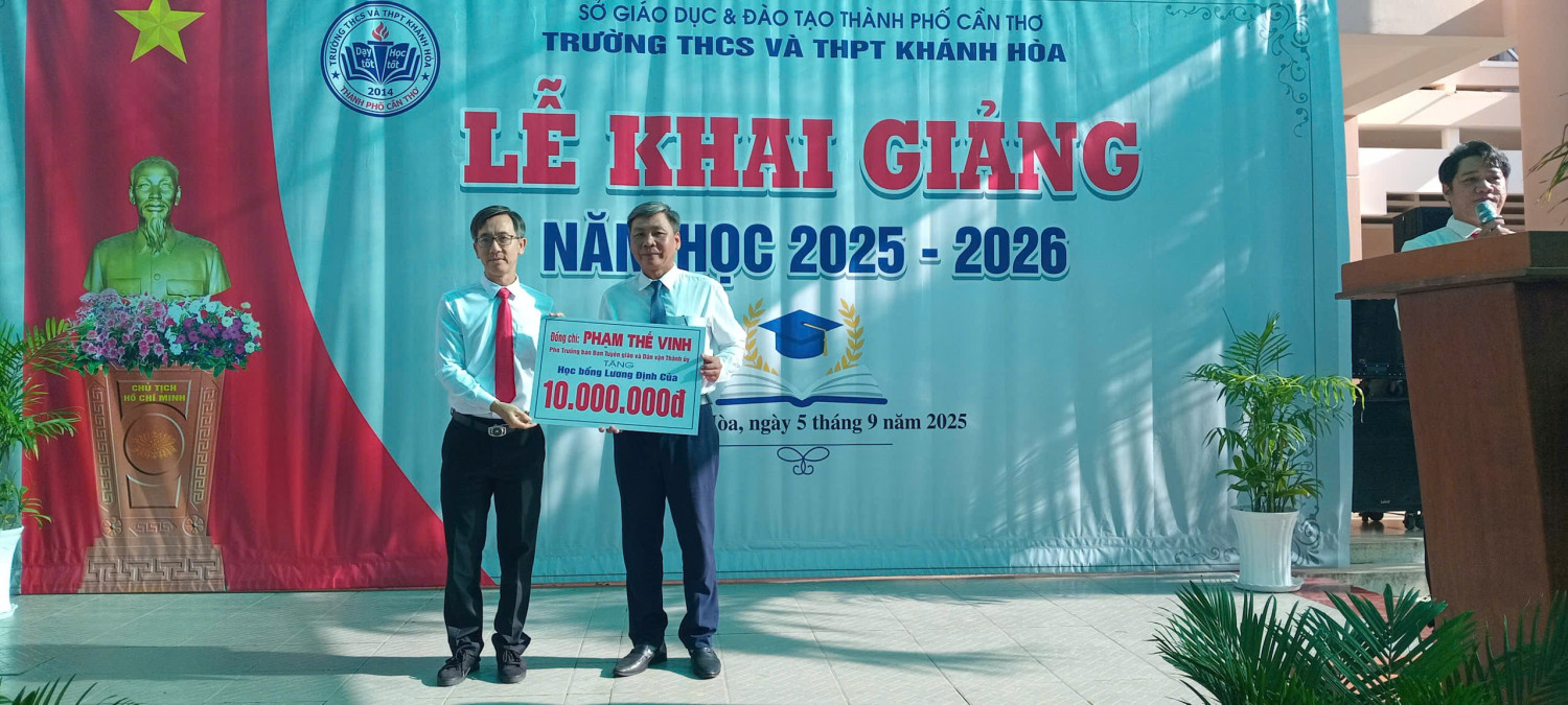 Khai giảng năm học 2025 - 2026